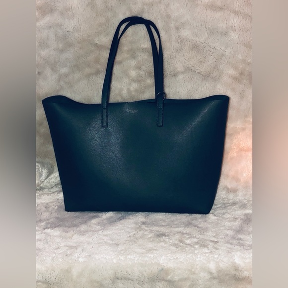 SAINT LAURENT•TOTE BAG W/WALLET•GRAY•NWOT - Picture 8 of 16